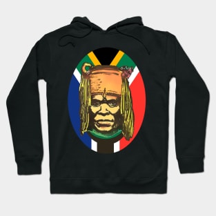 South Africa Native black man Hoodie